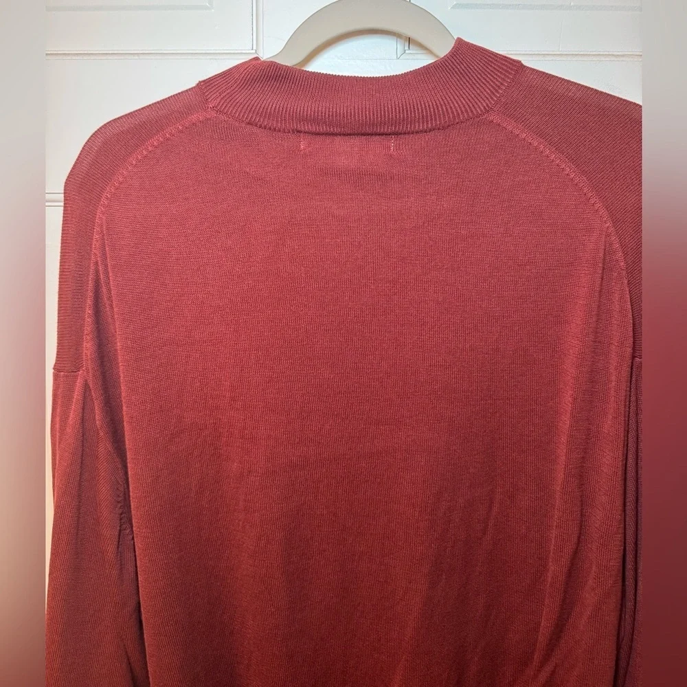 Pronto Uomo Burnt Orange Crewneck Sweater
